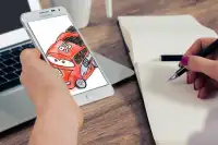 How To Draw McQueen Cars Screen Shot 1