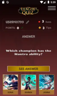 LeagueOfQuiz - See how much you know about lol Screen Shot 1