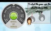 Bible Game - Wheel of Verses Screen Shot 1