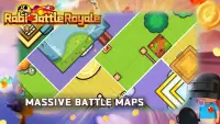 Rabi Battle Royale:2D Cartoon Survival Warriors Screen Shot 4