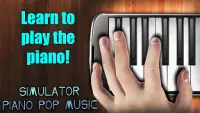 Simulador de Piano Música POP Screen Shot 2