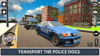 Polis köpeği: 3D nakliye kamyo Screen Shot 3