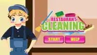 уборка кухни игры Screen Shot 0