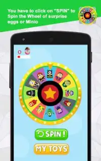 Wheel Of Surprise Eggs Superheros Banana Screen Shot 0