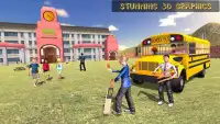 Off Road School Bus: Uphill Driving Simulator Screen Shot 9