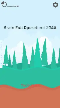 Brain full Operation 2048 - healing puzzle game Screen Shot 0