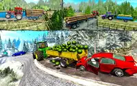Traktor Pertanian Kargo - Simulator Transportasi Screen Shot 6