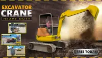 Excavator Crane: Heavy Duty Construction Simulator Screen Shot 3