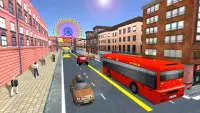 Coach Bus 3D sa Pagmamaneho Simulator Screen Shot 1