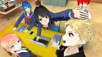 Anime Games 3d - Yandere Girl simulator Life Screen Shot 0