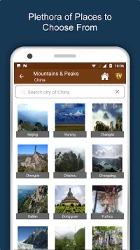 Peaks & Mountains Travel & Explore Guide Screen Shot 1