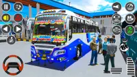 Tour Coach Bus Sim Spiele Screen Shot 2