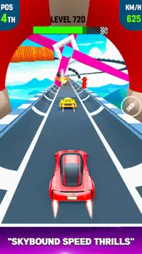 Sky Race 3D: Car Racing Games Screen Shot 2