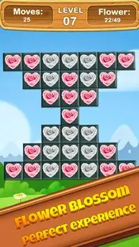 Love Flower Puzzle Game Screen Shot 1