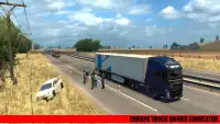 Europa Real Trucks Simulator 20 : Truck Drivers Screen Shot 6