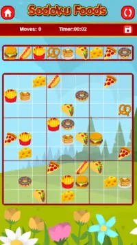 Sudoku Puzzle Foods Free Screen Shot 7