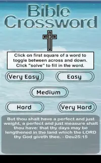Bible Crossword FREE Screen Shot 6