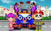 Panda Truck Driver: Rescue Fun Screen Shot 4