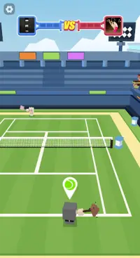Mini Tennis Screen Shot 0