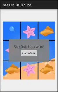 Sea Life Tic Tac Toe Screen Shot 1