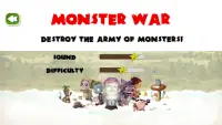 Monster War Screen Shot 4