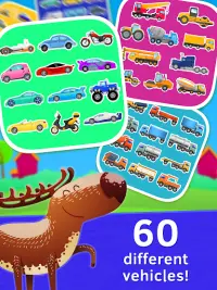 Puzzle de coches para niños Screen Shot 1