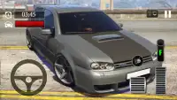 Car Parking Volkswagen Golf Simulator Screen Shot 0