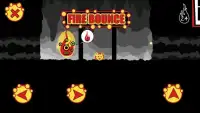 Fire Bounce ball game Screen Shot 0