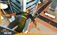 Rescue Spider Super War Hero - Flying Superhero Screen Shot 2