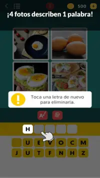 Juego De Palabras En Español - 4 fotos 1 palabra Screen Shot 1