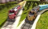 Indian City Train Simulator 2018  Uphill Train Sim Screen Shot 1