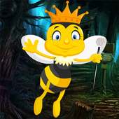 Fantasy Bee Rescue Best Escape Game-321