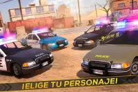 Coche Policial Corre Ladrón 🚨 Carreras Policía Screen Shot 2