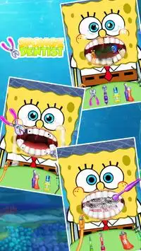 Sponge Dentist Kids Game Screen Shot 3