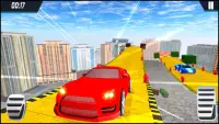 Hot Wheels Car Games: impossible stunt car tracks Screen Shot 0