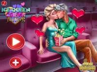 Ic Quee Cinema Flirting - Kiss games for girls Screen Shot 0