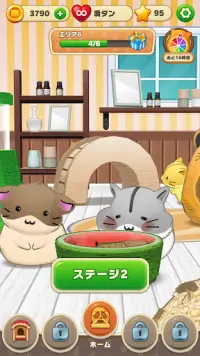 Hamster Life match and home Screen Shot 3