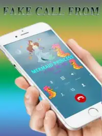 Calling Mermaid Princess Prank-New 2018 Screen Shot 2