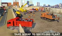 Cũ Ô tô Máy nghiền Cần cẩu & Dump Xe tải Lái xe 3D Screen Shot 7