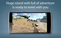 Überlebe Arche Spiel: Jurassic Island Screen Shot 2