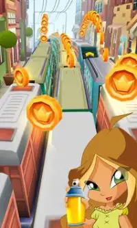 Super Winx Subway Running Screen Shot 2
