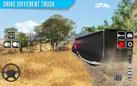 Conducteur de camion tout-terrain 4X4 cargo truck Screen Shot 4