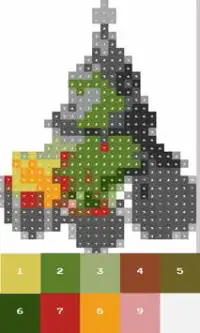 Art Pixel: Holiday Edition (Color by Number) Screen Shot 0