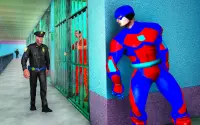Superhero Robot Prison Escape Screen Shot 0