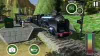 سائق القطار السريع اليورو سيم: قطار ألعاب 3D 2018 Screen Shot 11