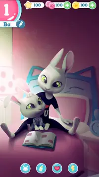 Bu Bunny - Cute pet care game Screen Shot 3