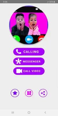 chat contact call famous tube family chat prank Screen Shot 1