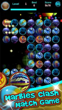 Marble Clash Match Casual Game Screen Shot 3