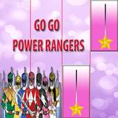 Go Go Power Rangers Piano Tiles