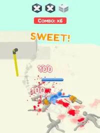 Jelly Fighter: カラーキャンディーとスティックマンゲーム Screen Shot 16